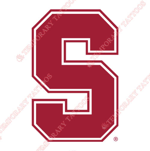 Stanford Cardinal Customize Temporary Tattoos Stickers NO.6383
